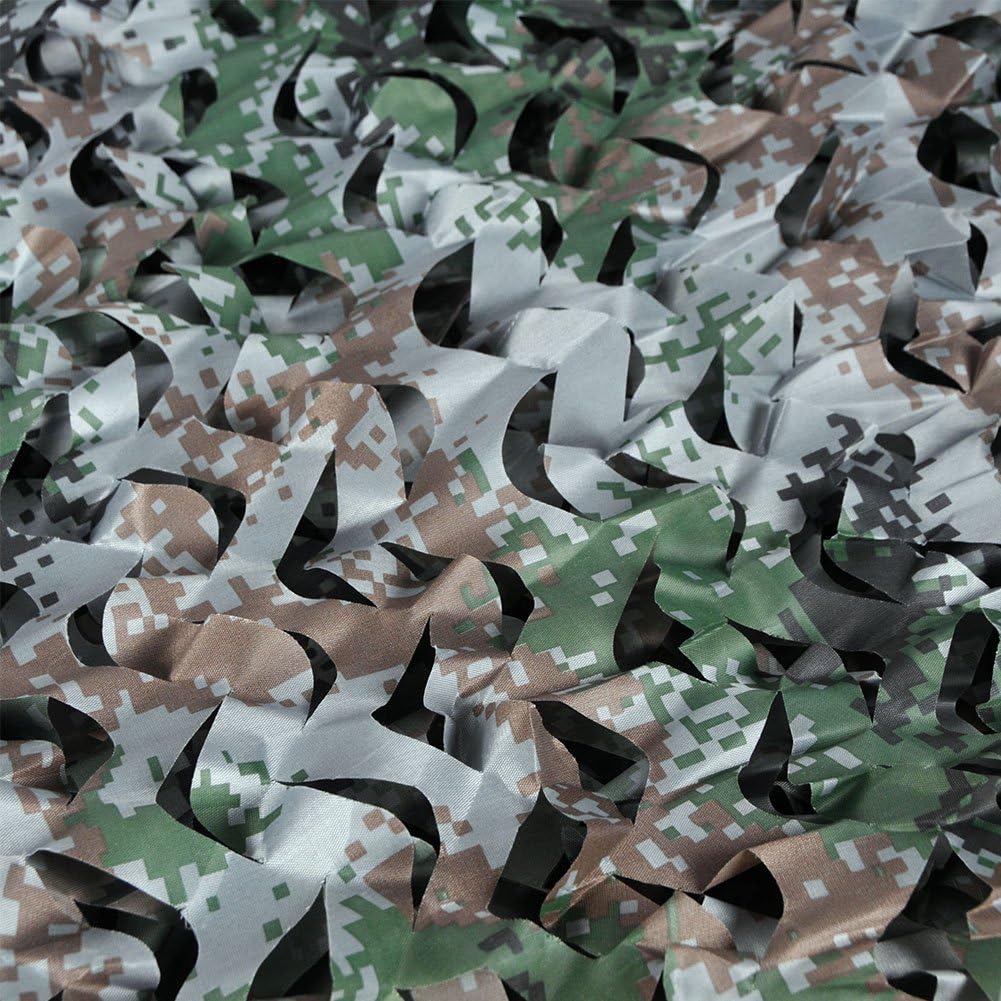 LOOGU Camo Netting, Camouflage Net Blinds Great for Sunshade Camping Shooting Hunting etc. : Sports & Outdoors