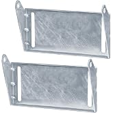 GBGS 2 Pack 12" Keel Roller Mounting Bracket for Boat Trailer | Hot-Dipped Galvanized