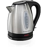 Hamilton Beach Electric Tea Kettle, Water Boiler & Heater, 1.7 L, Cordless, Auto-Shutoff and Boil-Dry Protection, Stainless S