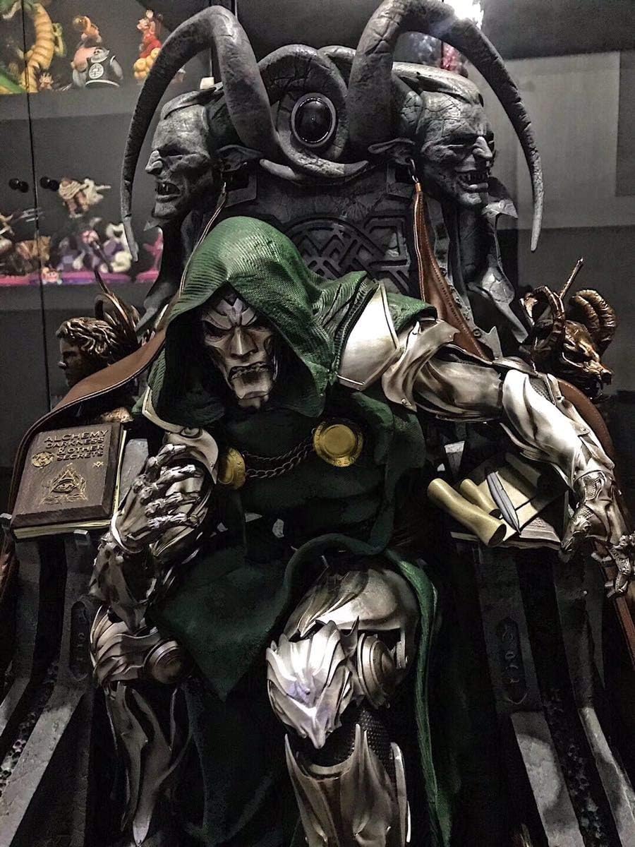 Amazon Co Jp Rcb 正規品 マーベル Dr Doom ドゥーム フィギュア 14 スタチュー Hobby