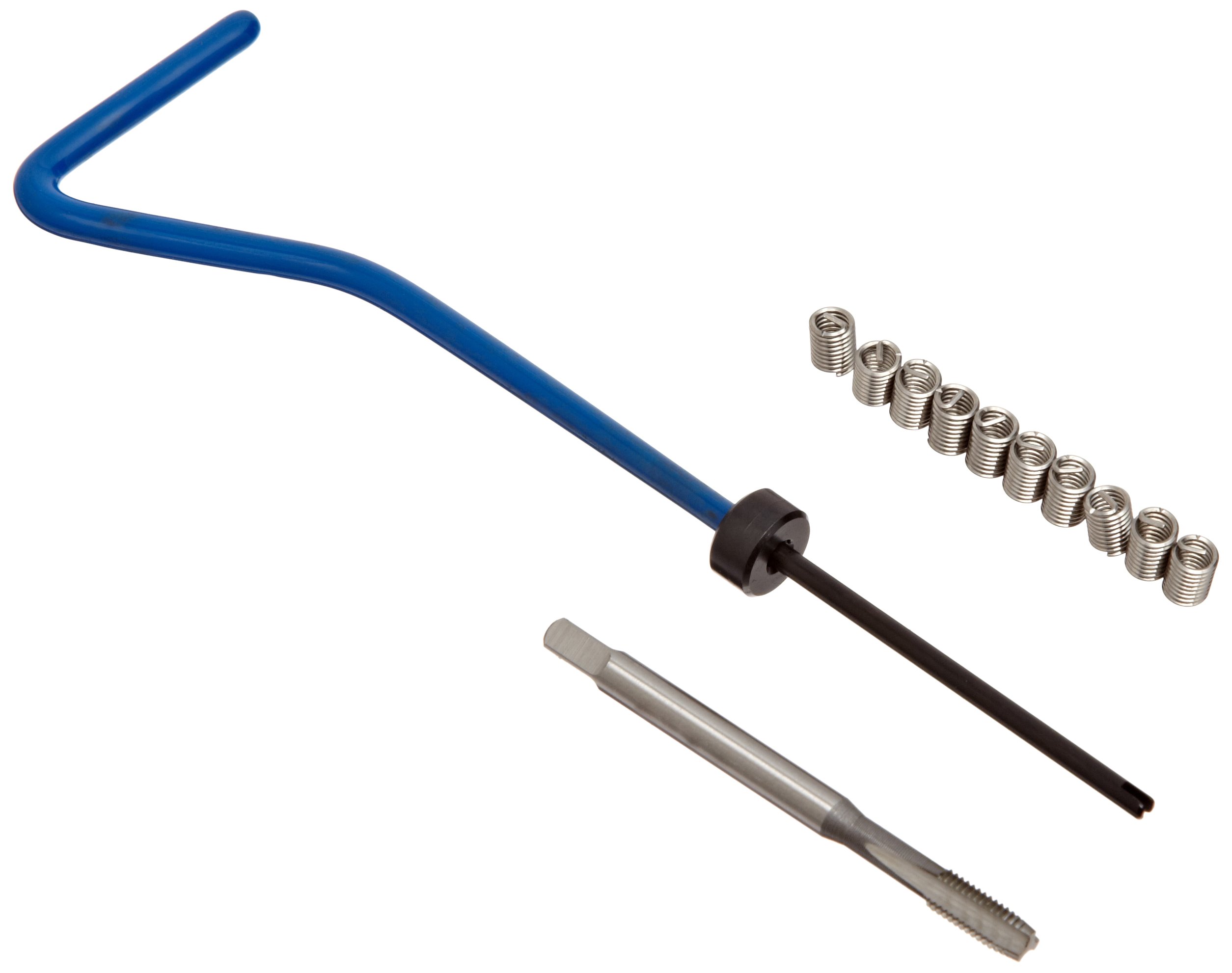 E-Z Lok EK30420 Helical Threaded Insert Kit, 304 Stainless Steel, #6-40 Thread Size, 0.276″ Installed Length (Pack of 10)