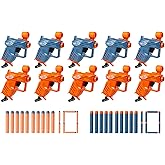 NERF Elite Ace SD-1 Party Pack, 10 Blasters, 20 Darts, 8 Year Old Boys & Girls & Up (Amazon Exclusive)