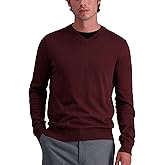 Haggar Mens Mens Long Sleeve V-Neck Sweater