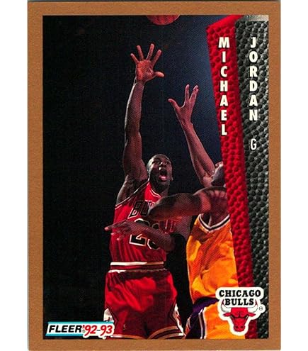 #NBAカード #MichaelJordan #FLEER Amazon.com: 1992-93 Ultra Basketball #27 Michael Jordan Chicago