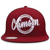 The Game NCAA Licensed, Harvard Crimson Flat Brim Snapback Hat