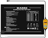 WADEO 50W Heat Mat for Plants 60x42cm with Thermostat, Waterproof view 8