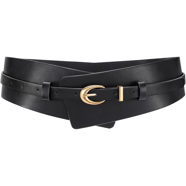 ICSTH Womens Obi Belt Vintage Leather + Genuine Leather  display picture 3