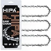 Hipa 3PCS 16" Chainsaw Chain Fits for DEWALT DCCS670 3/8" LP .043" 56 DL | Fits for Dewalt DWO1DT616T, DCCS690, EGO CS1600 CS1604 CS1610, Worx WG385 WG395, Fits for Greenworks, Milwaukee, R56