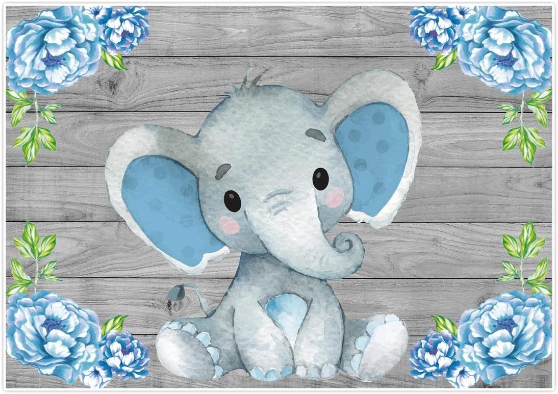 Amazoncom Allenjoy 7x5ft Rustic Wood Elephant Backdrop Supplies For Baby Shower Blue Floral Its A Boy Newborn Kids Birthday Party Decorations Studio Cake Smash Candy Dessert Photography Banners Props Favors Amazoncom Allenjoy 7x5ft Rustic Wood Elephant Backdrop Supplies For Baby Shower Blue Floral Its A Boy Newborn Kids Birthday Party Decorations Studio Cake Smash Candy Dessert Photography Banners Props Favors