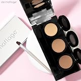 Dermaflage Full Coverage Concealer Palette 3 Colors Waterproof Cream Brush view 7
