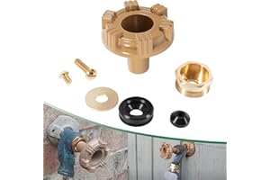 Bzumperyz Upgrade RK-14MH Metal Handle Repair Kit Fit for Woodford Model 14/18 Outdoor Faucet,EPDM Packing, Frost-Proof (7 Pcs)