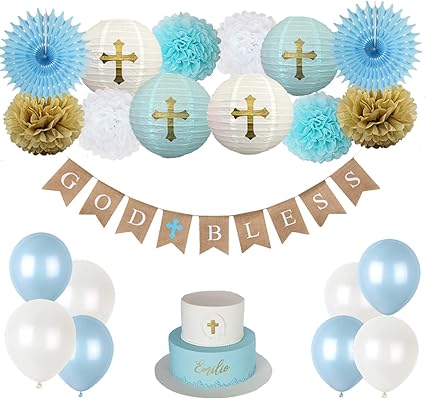 first communion decorations for boy