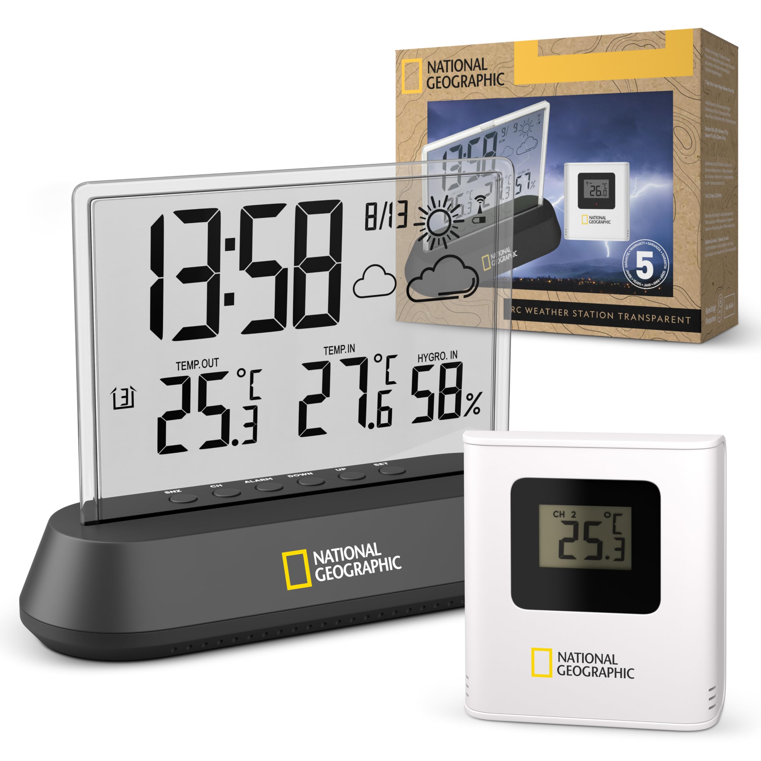 National Geographic Weather Station - Transparent
