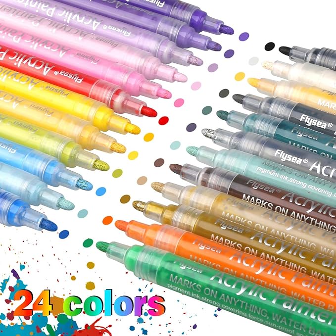 stained glass paint markers