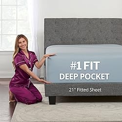Cal King Fitted Sheet Only Deep Pocket