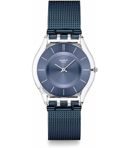 Amazon.com: Swatch Skin Irony 42 Lacquered Unisex Watch Casual