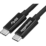 Amazon Basics USB Type-C to USB Type-C 3.1 Gen1 Adapter Charger Cable - 3 Feet (0.9 Meters) - Black