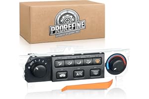 PROREFINE 79600-S84-A01ZA Upgraded A/C Heater Climate Control Module Compatible with Honda Accord 1998-2000 Replace 599-268