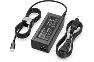 EWAMESIT 65W Universal USB-C Laptop Charger, Compatible with Lenovo Dell HP chromebook Samsung Asus Acer Google Type C Power 