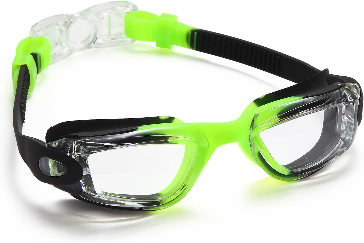 Kids Swimming Swim Goggles w/Nose Clip, Ear Plugs
