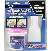 DAP DryDex Spackling Wall Repair Patch Kit, with Pink/White Dry Time Indicator, 8 Oz (7079812345)