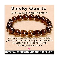 AD Beads Handmade Gemstone Stretch Elastic Bracelet