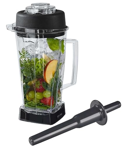 2 Liter BPA-FREI Behälter / Ersatzbehälter-Omniblend / Profi Smoothie Maker Power Mixer Blender Icecrusher inkl. Schneidemess