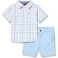 Tommy Hilfiger Boys 2pc Shirt Short Set