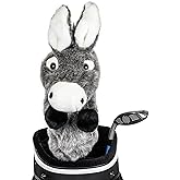 Daphne's Headcovers Donkey Driver Headcover Premium Driver Headcovers Funny Golf Club Covers Stylish Protection for Your Clubs Men's Golf Gear Driver Headcover for Men and Women