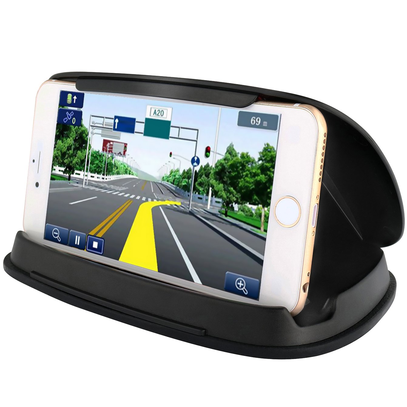 Cell Phone Holder Car NonSlip Dashboard GPS Mounts Vehicle iPhone