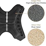 Vailge Weighted Vest 2kg 5kg 10kg for Running Workout Neoprene view 5