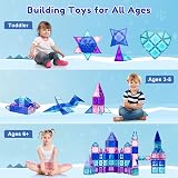 Xekel Magnetic Tiles 120PCS Magnetic Building Set STEM Educational Toy view 8