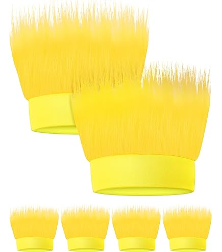 Amazon.com: Popuid 6Pcs Hairy Headbands Flowy Funny Crazy  display picture 2