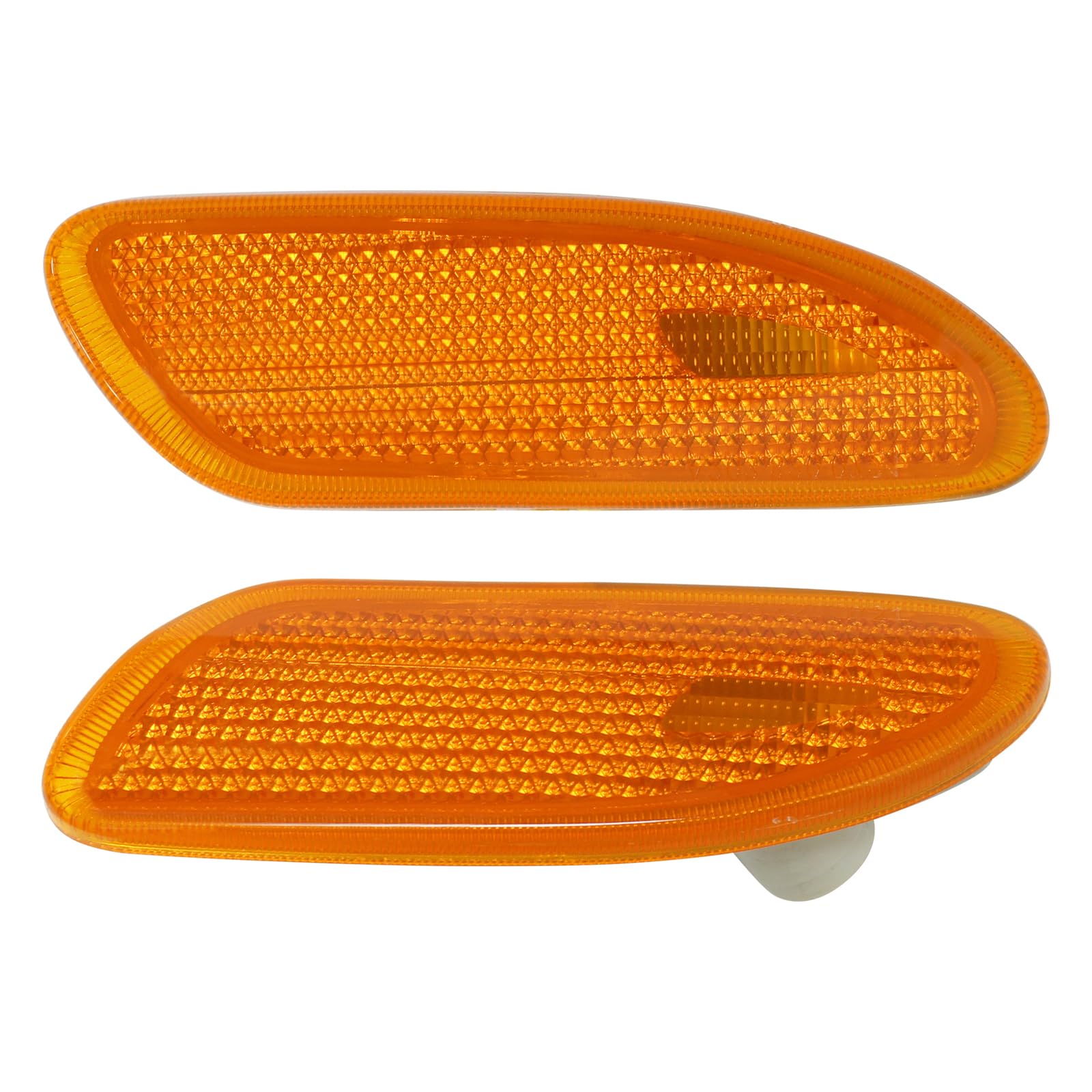 Photo 1 of ApplianPar Pack of 2 Front Driver and Passenger Side Marker Turn Signal Light for Mercedes Benz C230 2002-07, C240 C320 2001-05, C280 C350 2006-07, C32 AMG 2002-04, C55 AMG 2005-2006