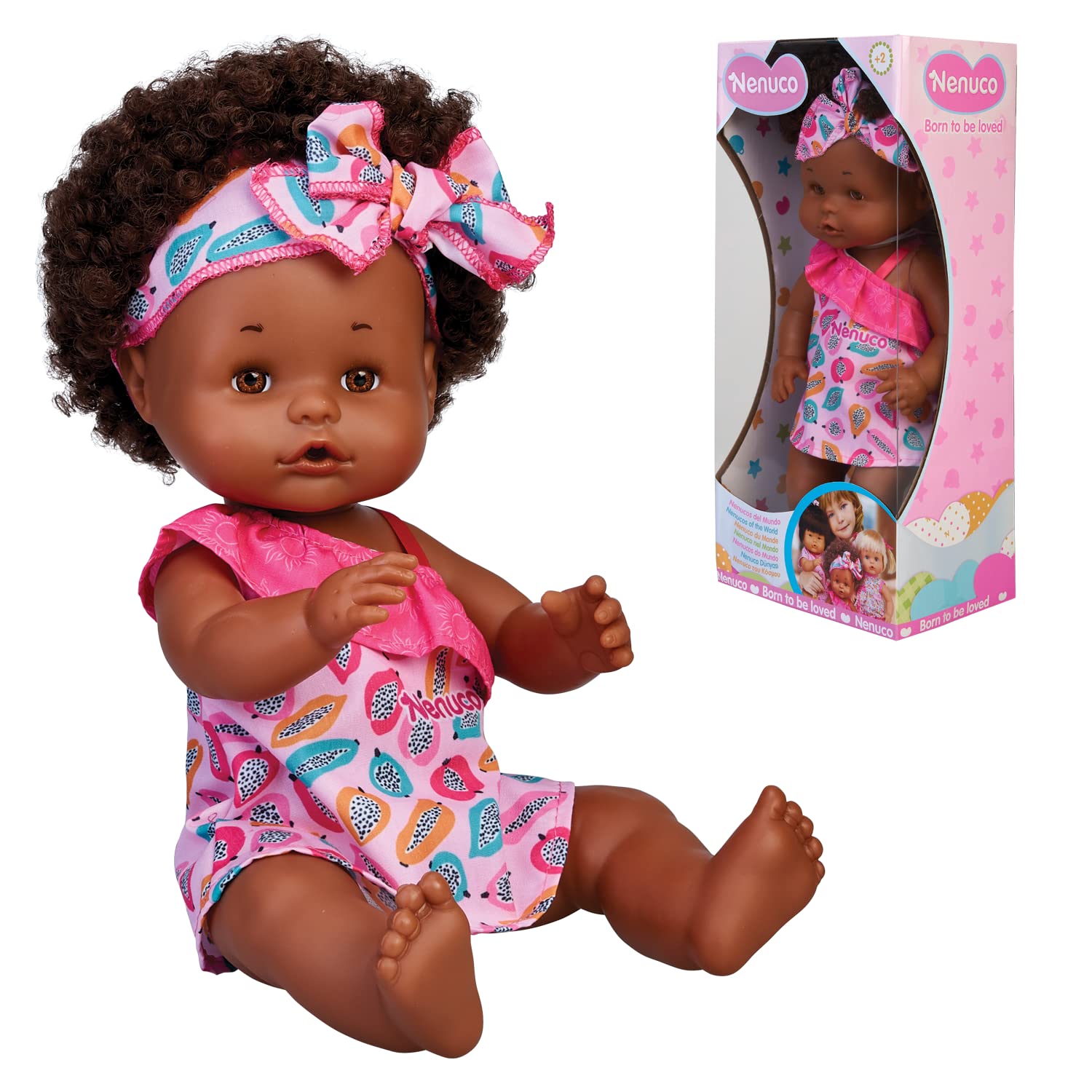 Nenuco of The World Dolls - African Origin - baby dolls Different ethnicities, Exclusive collection of dolls with Spring outfits from different countries