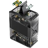 Ostation 2 Smart AA AAA Battery Charging Station for NiMH Lithium Batteries | 3-in-1 Battery Charger with Polarity-Free, Auto Detection, Storage Organizer, Fast Charging for Gamers &amp; Smart Homes