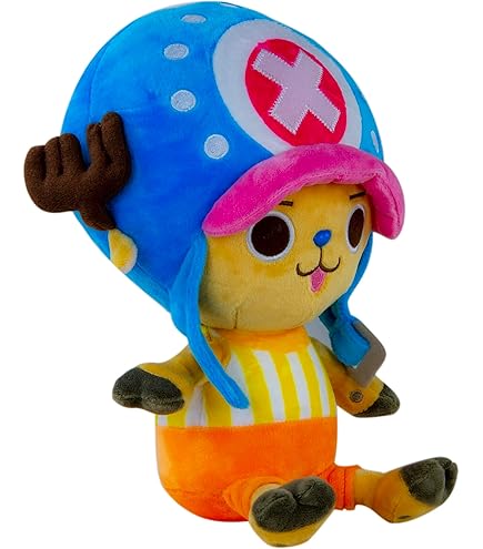 Peluche One Piece Tony Chopper (25 Cm) - Version Nouvelle, Détails Brodés, Douce Et Câline, Cadeau Parfait Pour Fans