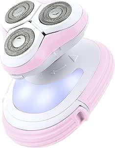 Amazon Com Vivitar Simply Beautiful Painless Hair Remover Electric Razors For Women Easy To Use Facial Hair Razor Built In Led Light Hypoallergenic Bikini Trimmer For Women Pink Beauty Personal Care