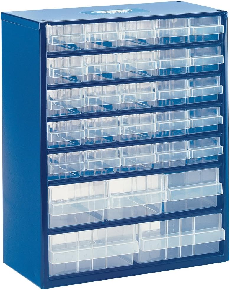 Draper 30 Compartment Storage Cabinet Multi Drawer Garage Steel Frame