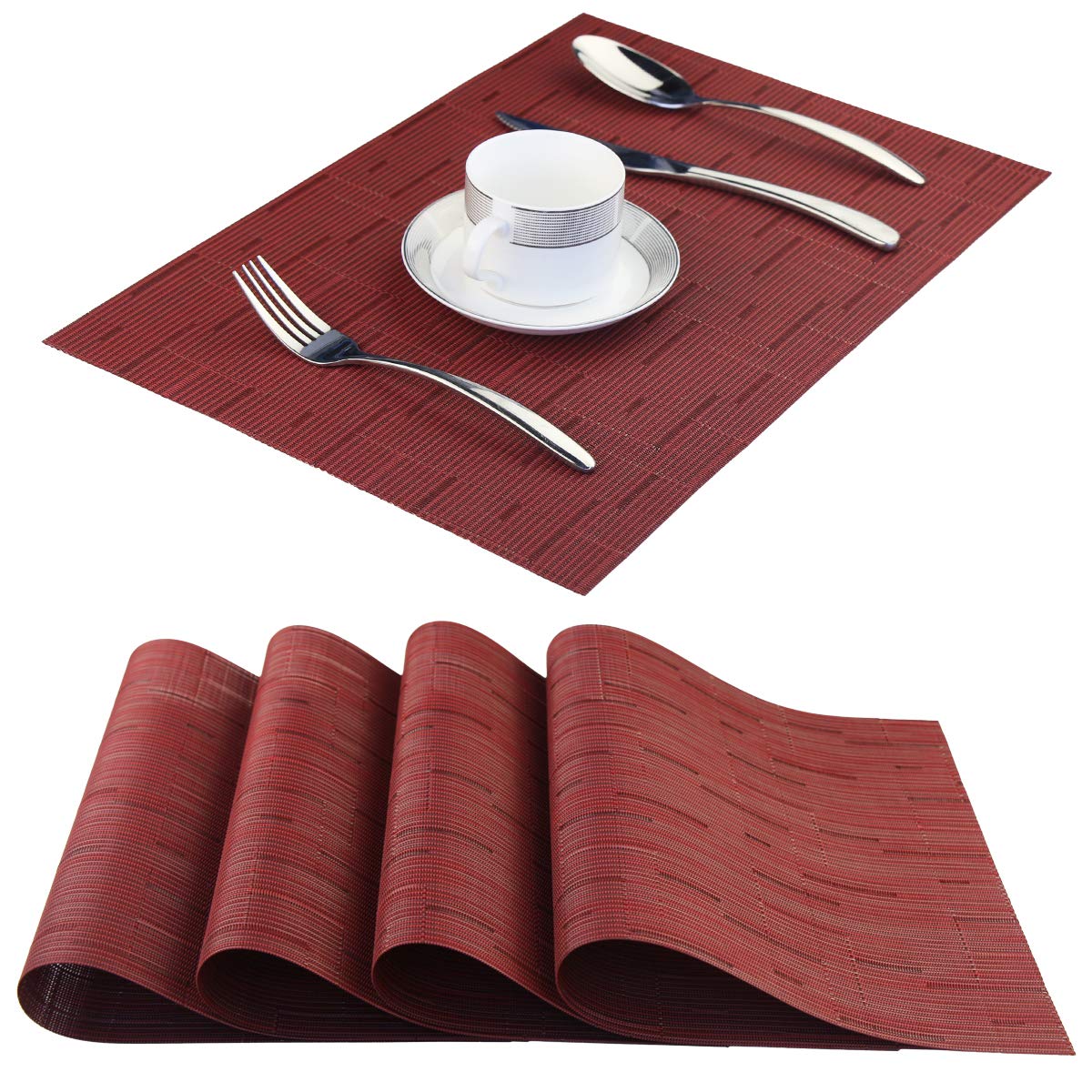 Best Cranberry Placemats For Dining Table