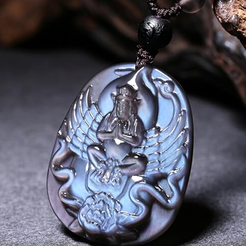 Amazon 世の青い目の18年の妙な音の鳥のひょうたんの黒曜石のクレーンの結婚の誠の縁は夫婦の縁のマスコット ルースストーン 通販