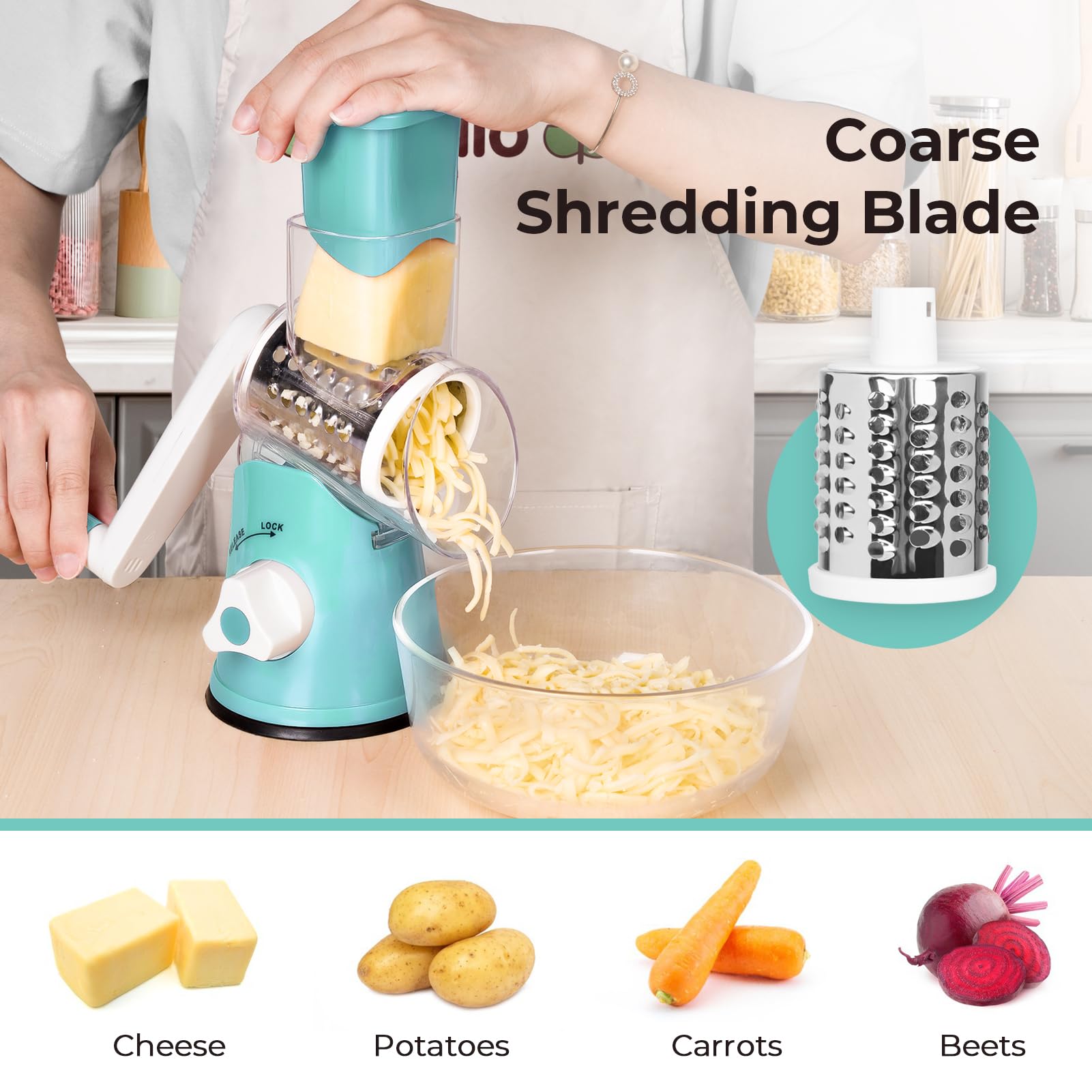 Handheld Vegetables Slicer Cheese Shredder