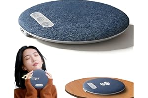 Under Pillow Speaker for Sleeping, Mini Portable Bluetooth Bone Conduction Ultra Thin Pillow Speakers with White Noise Timer,