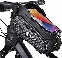 WOLFILIST Bike Bag - Waterproof Bike Frame Bag with