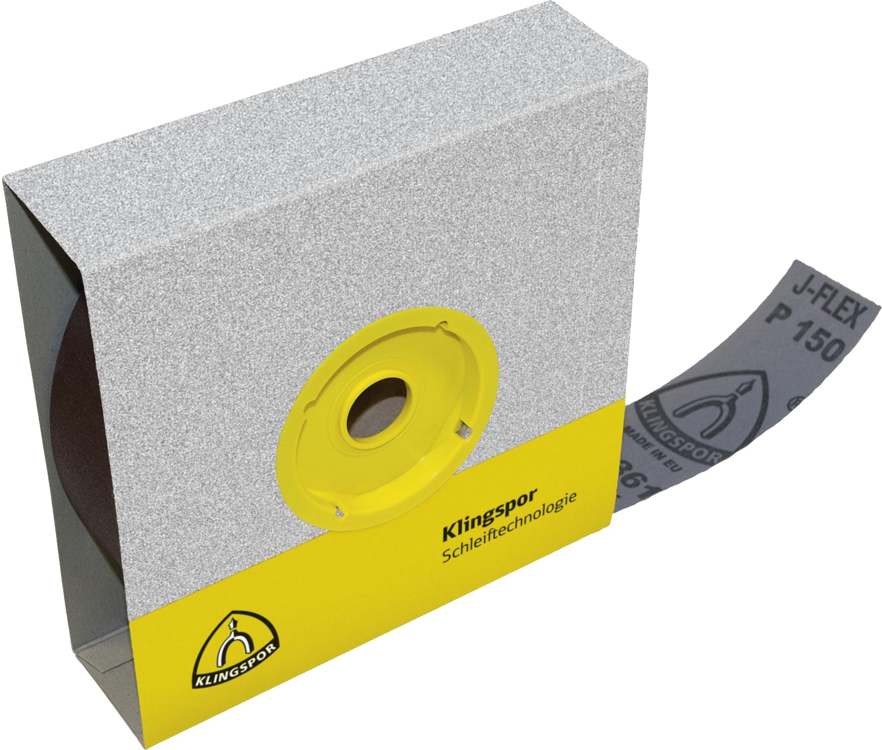 Klingspor RO|KL361JF|180|S|40X25000|SR 4208 - Wheels with Fabric Underlay for Steel, Metals, NE Metals, Wood, Stainless Steel - Contents: 1 Piece