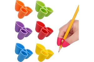 The Pencil Grip The Classics TPG-21106 Writing CLAW for Pencils and Utensils, Small Size, 6 Count Assorted Colors, Assorted: Blue/Green/Orange/Pink/Purple/Red/Yellow