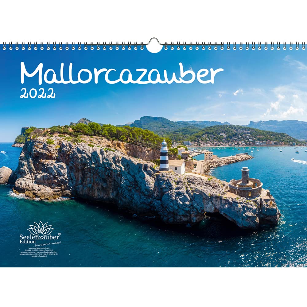 Mallorcazauber DIN A3 Calendar for 2022 Mallorca Seelenzauber