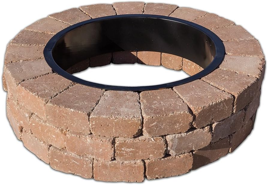 Amazon Com Necessories Grand Fire Pit Kit In Desert Garden Outdoor