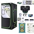 TheBudGrower Complete All-in-One Home Grow Solution 2x2x6ft 150 Watt HPS 18,200 Lumens Light, Indoor Grow Tent Kit Hydroponics Growing Tent 1680D Canvas-All Items Required for The Perfect Home Grow