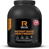 Reflex Instant Mass Heavyweight Mass Gainer 2kg Strawberry & Cream 1000+ kcal